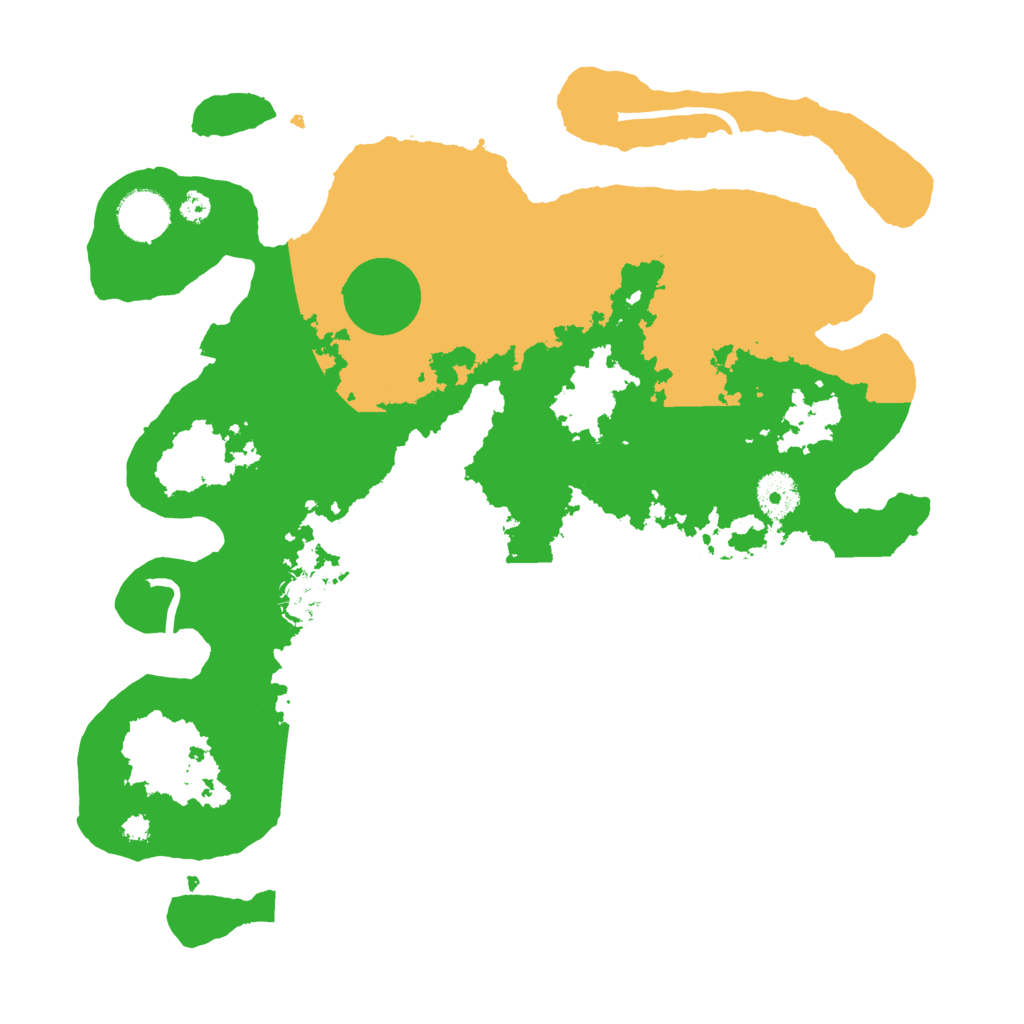 Biome Rust Map: Procedural Map, Size: 3500, Seed: 528963214