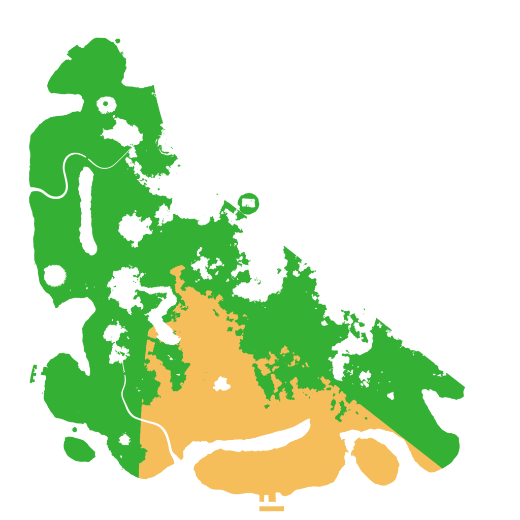 Biome Rust Map: Procedural Map, Size: 4250, Seed: 893929989
