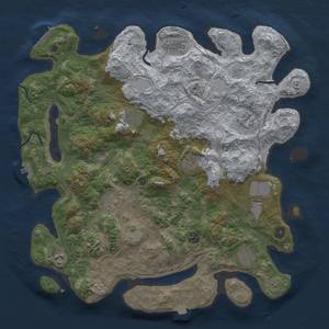 Thumbnail Rust Map: Procedural Map, Size: 4250, Seed: 893929989, 18 Monuments