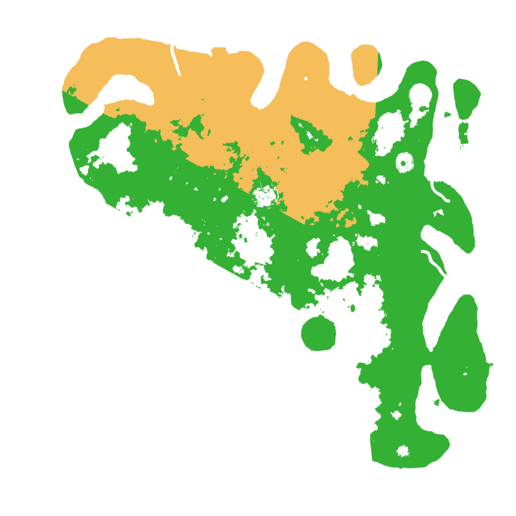 Biome Rust Map: Procedural Map, Size: 4000, Seed: 1660