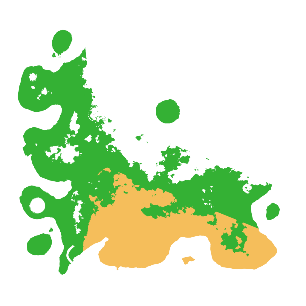 Biome Rust Map: Procedural Map, Size: 3500, Seed: 18850847