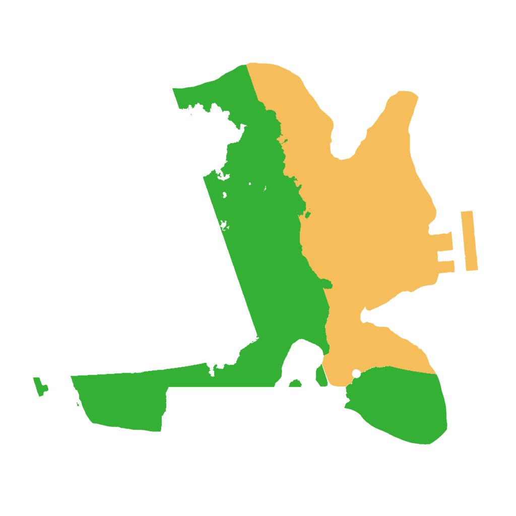 Biome Rust Map: Procedural Map, Size: 1750, Seed: 768840724