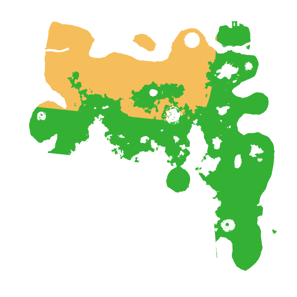 Biome Rust Map: Procedural Map, Size: 3400, Seed: 1226933534