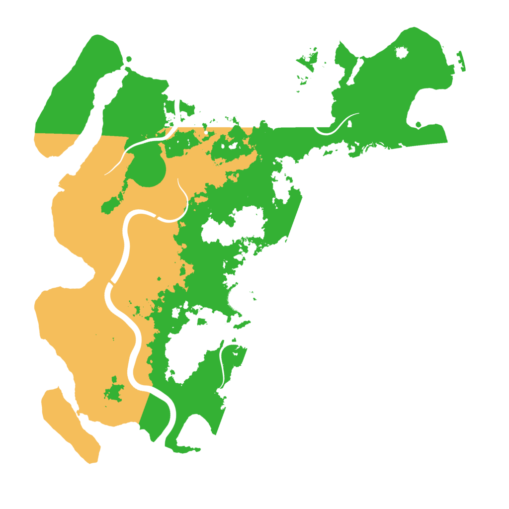 Biome Rust Map: Procedural Map, Size: 3750, Seed: 6846828