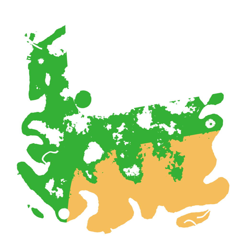 Biome Rust Map: Procedural Map, Size: 4000, Seed: 2069298016