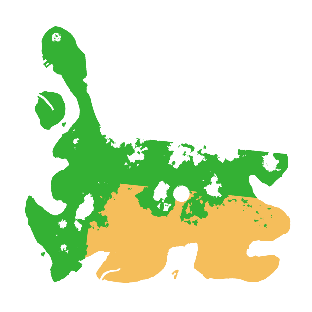 Biome Rust Map: Procedural Map, Size: 3500, Seed: 14675658