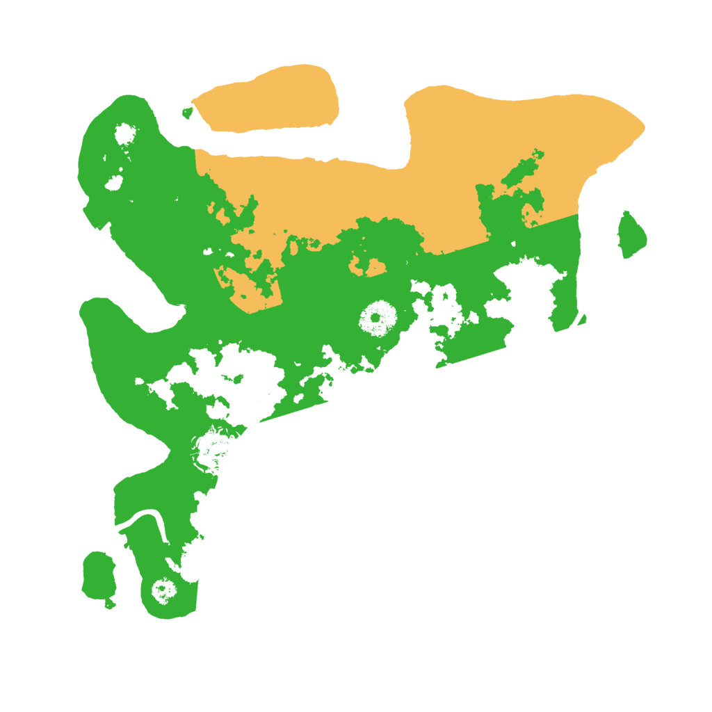 Biome Rust Map: Procedural Map, Size: 3000, Seed: 831485843