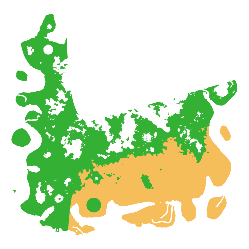 Biome Rust Map: Procedural Map, Size: 4500, Seed: 803463142