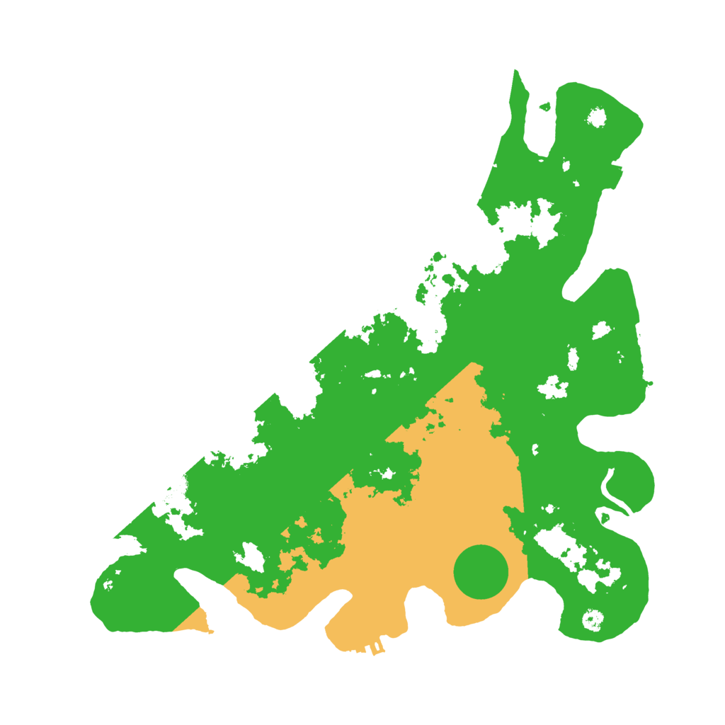 Biome Rust Map: Procedural Map, Size: 3500, Seed: 1662867258