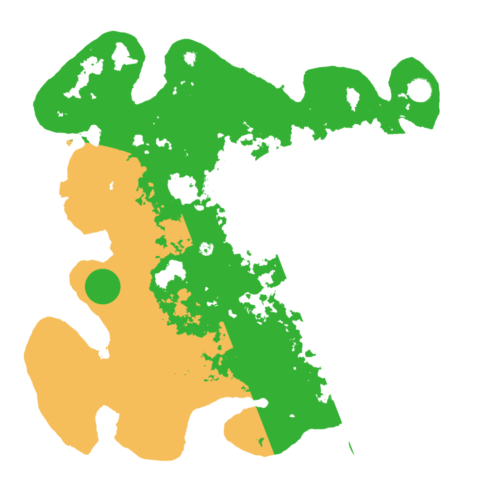 Biome Rust Map: Procedural Map, Size: 3700, Seed: 722950989