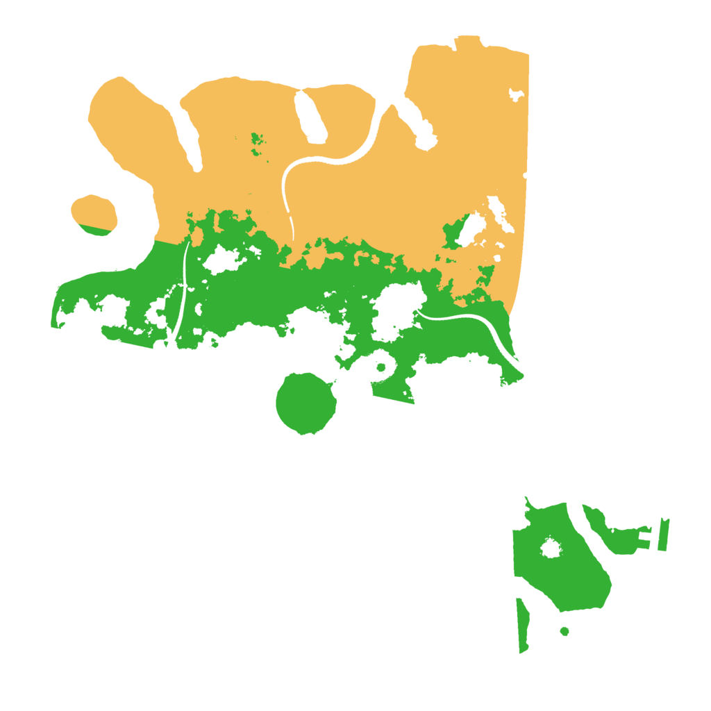 Biome Rust Map: Procedural Map, Size: 3250, Seed: 352935