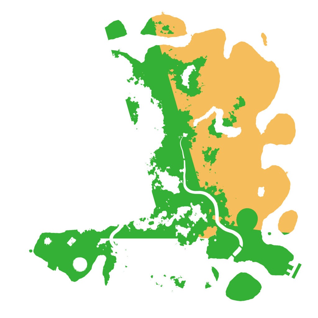 Biome Rust Map: Procedural Map, Size: 4000, Seed: 728762065