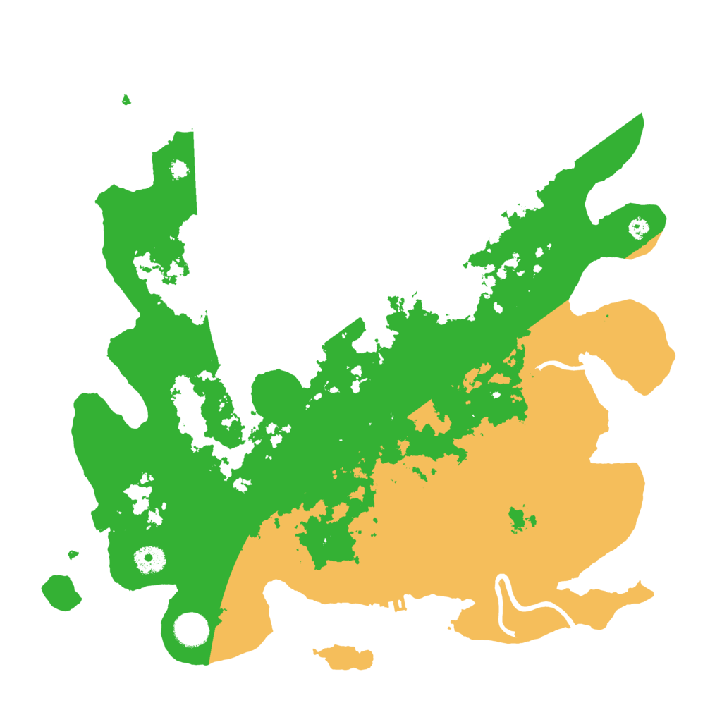 Biome Rust Map: Procedural Map, Size: 3700, Seed: 1130450772