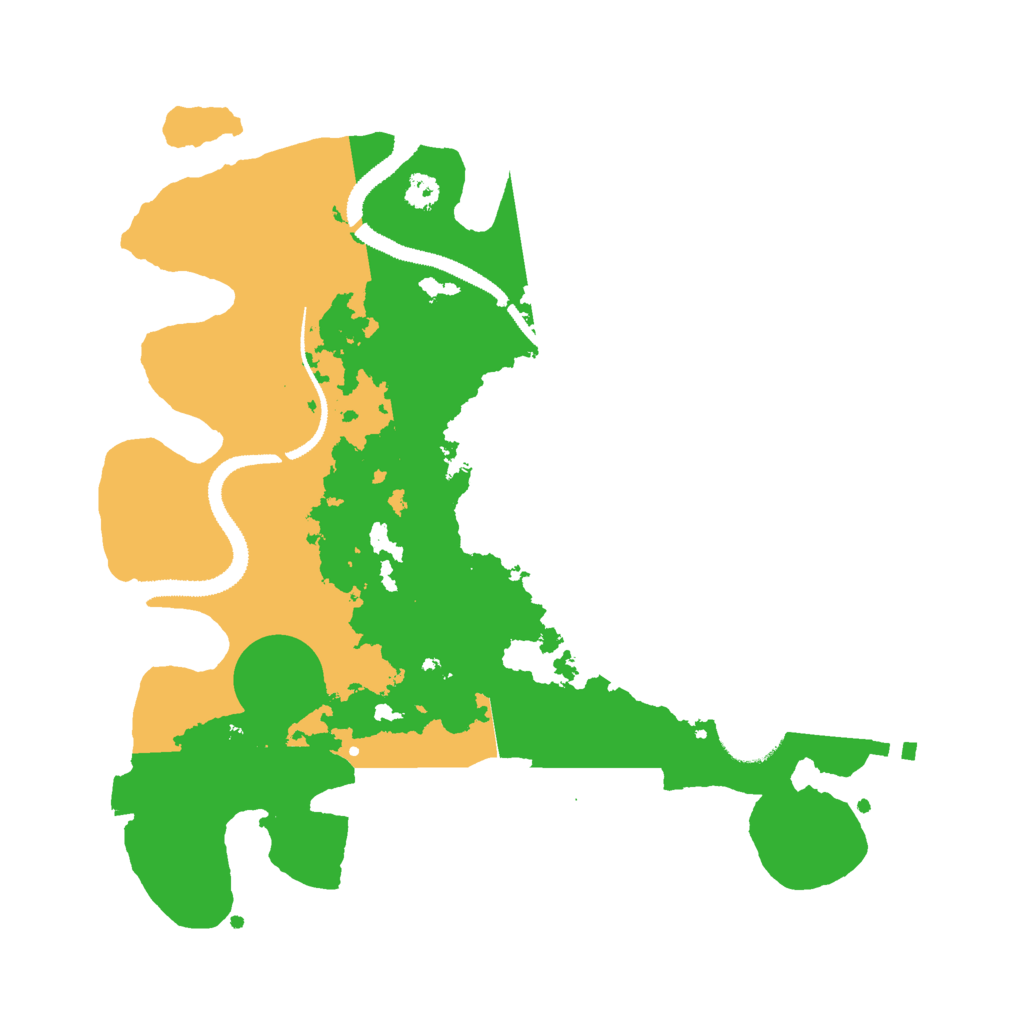 Biome Rust Map: Procedural Map, Size: 3000, Seed: 1219947971