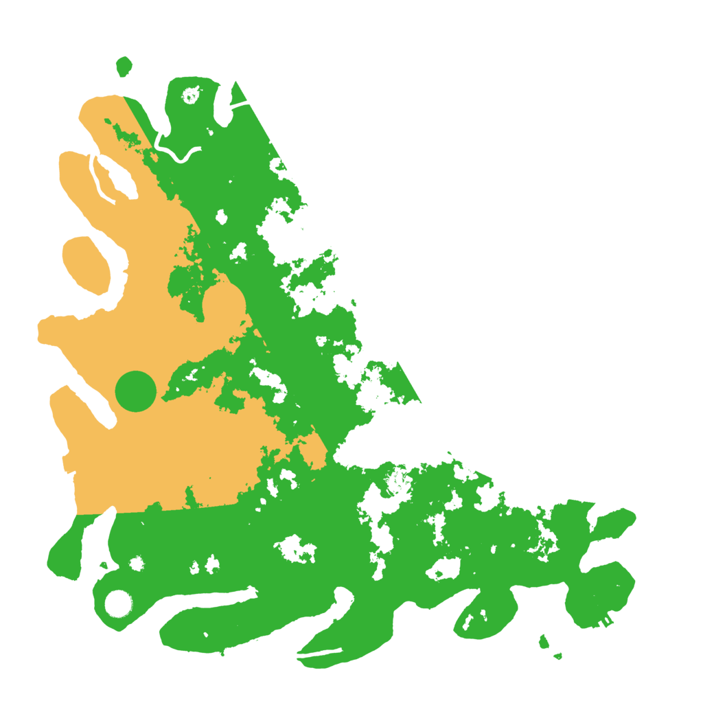 Biome Rust Map: Procedural Map, Size: 4500, Seed: 47517787