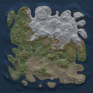 Thumbnail Rust Map: Procedural Map, Size: 4250, Seed: 186616838, 19 Monuments