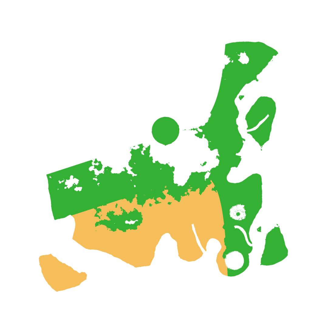 Biome Rust Map: Procedural Map, Size: 3000, Seed: 6757