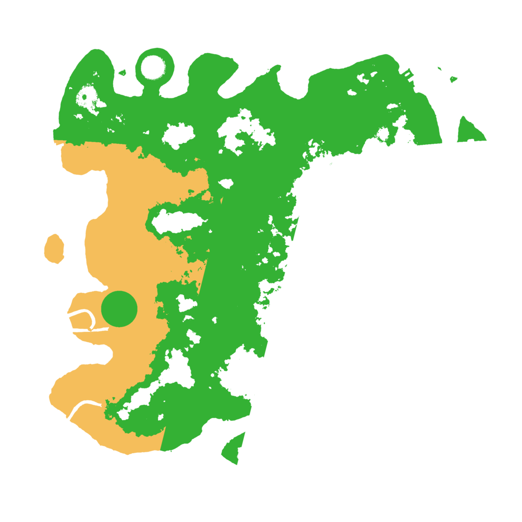 Biome Rust Map: Procedural Map, Size: 3800, Seed: 2461503