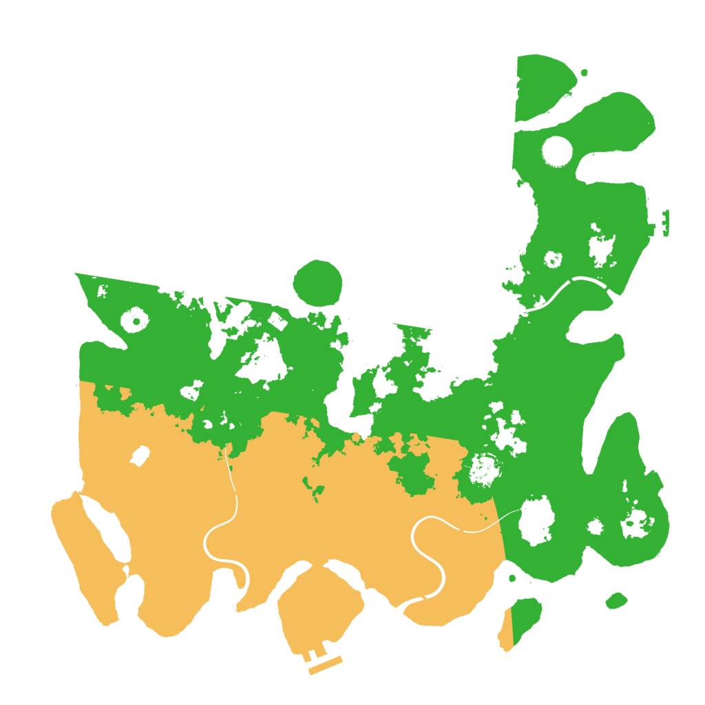 Biome Rust Map: Procedural Map, Size: 4050, Seed: 470307934