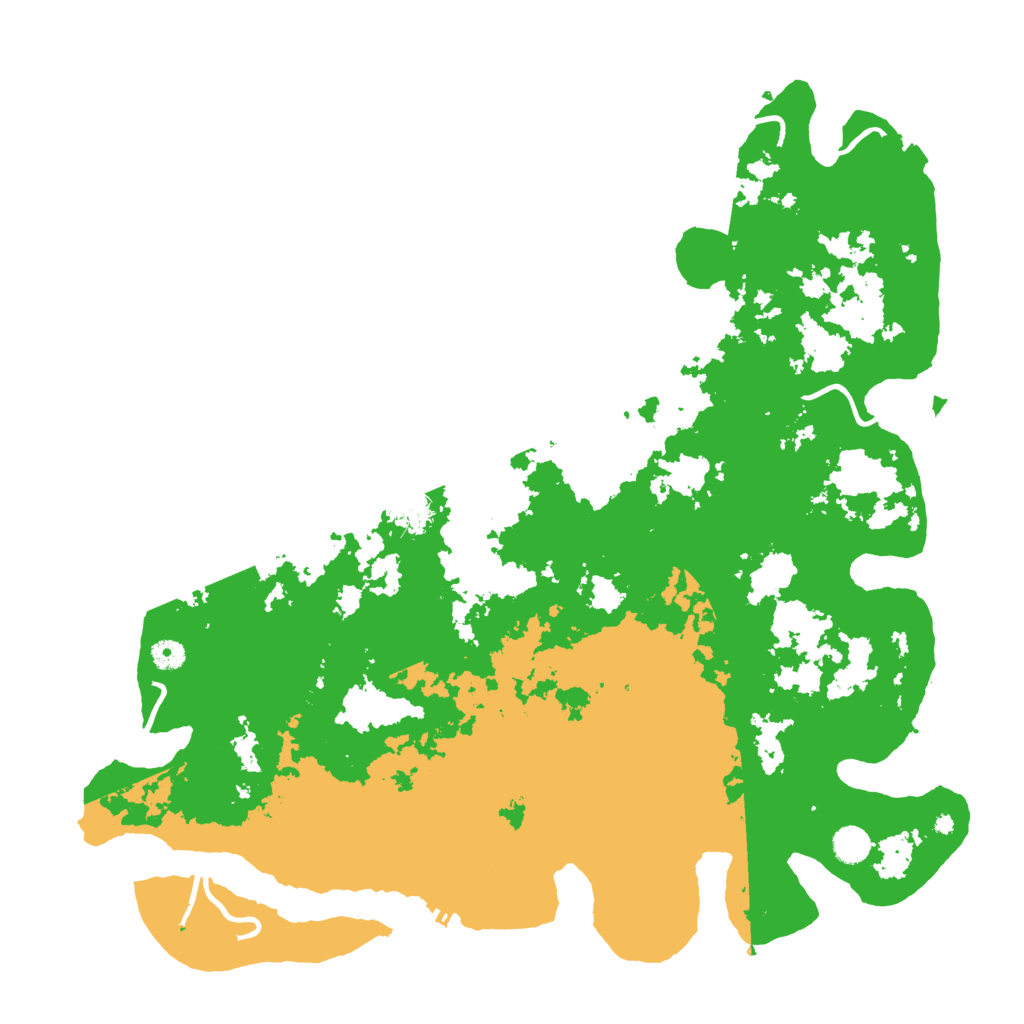 Biome Rust Map: Procedural Map, Size: 4800, Seed: 2125437380