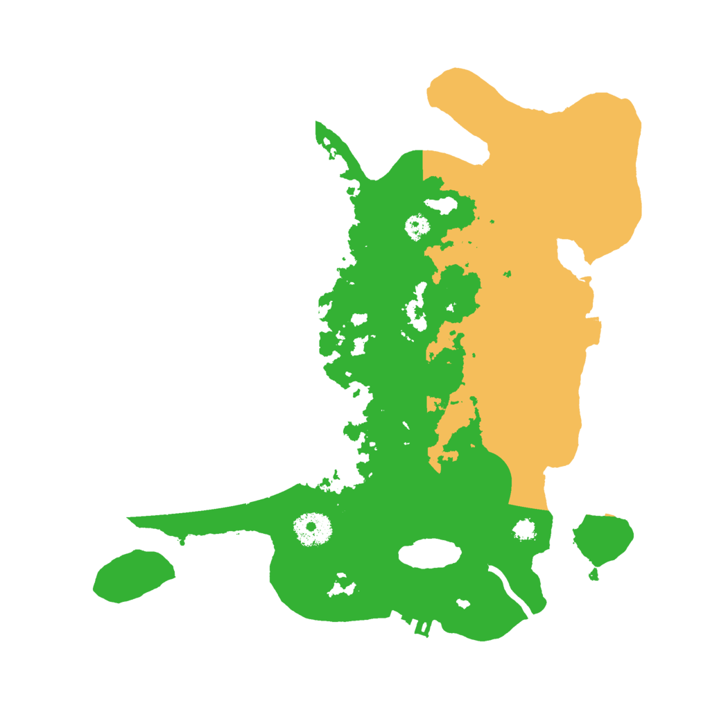 Biome Rust Map: Procedural Map, Size: 3000, Seed: 681897098