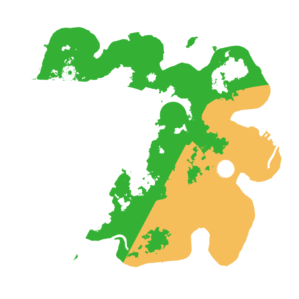 Biome Rust Map: Procedural Map, Size: 3000, Seed: 14252