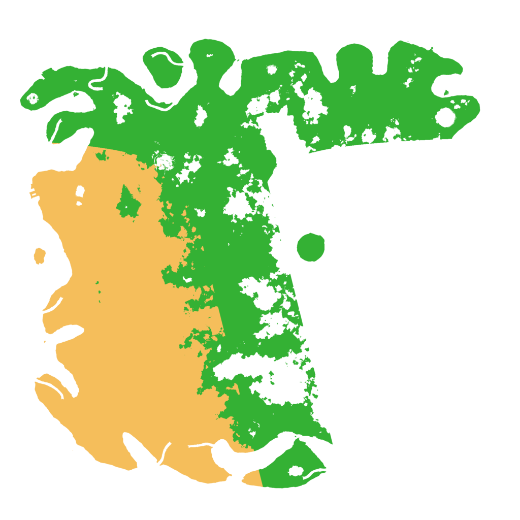 Biome Rust Map: Procedural Map, Size: 5000, Seed: 195636401