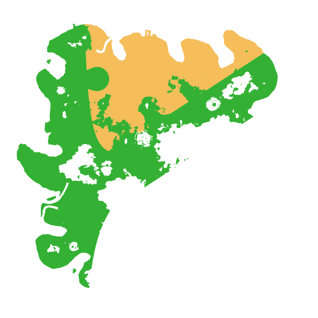 Biome Rust Map: Procedural Map, Size: 3500, Seed: 1398526365