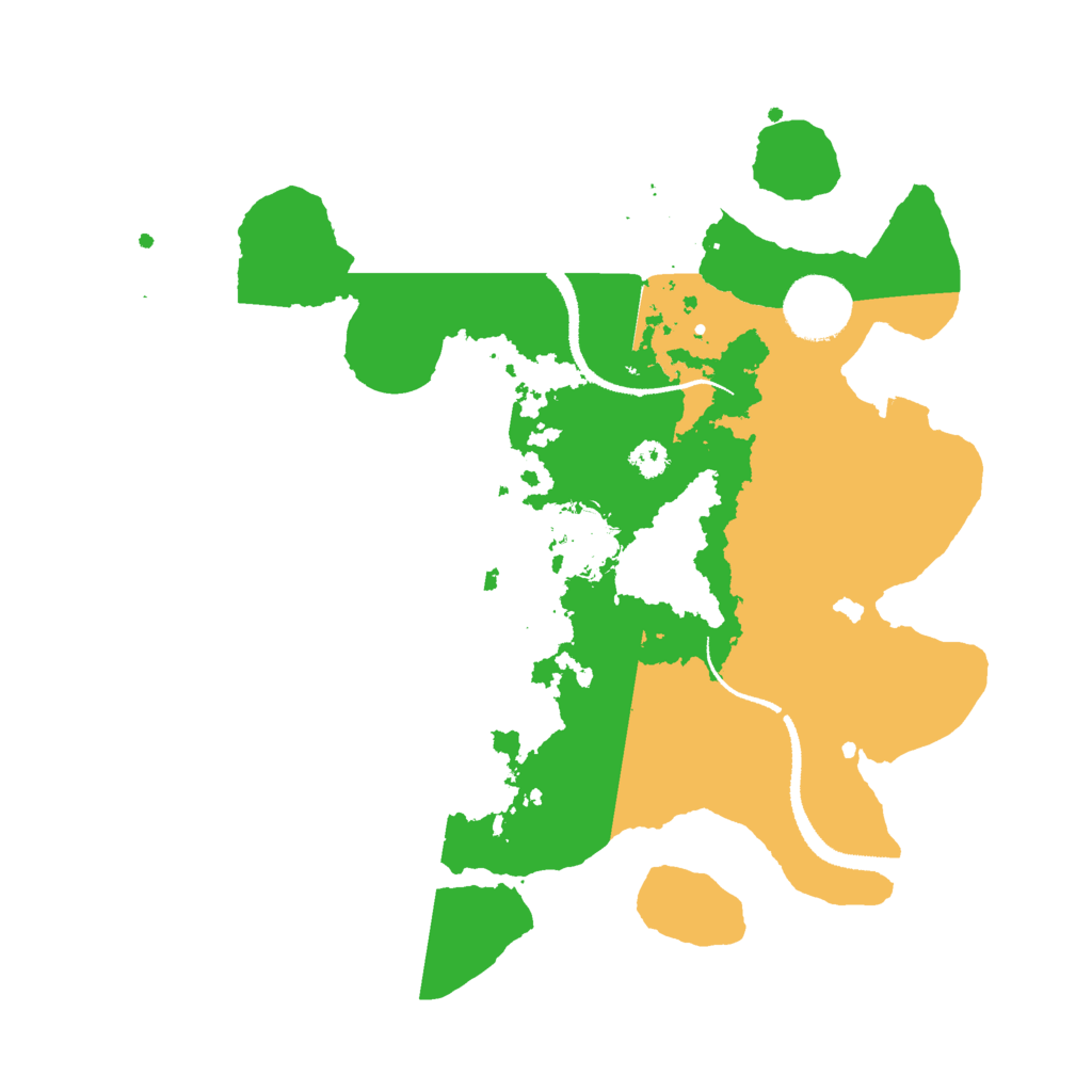 Biome Rust Map: Procedural Map, Size: 3000, Seed: 2083327441