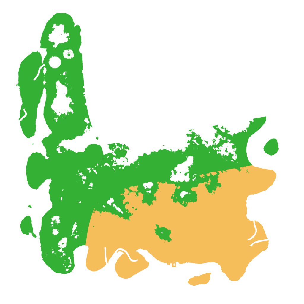 Biome Rust Map: Procedural Map, Size: 4500, Seed: 1604847358