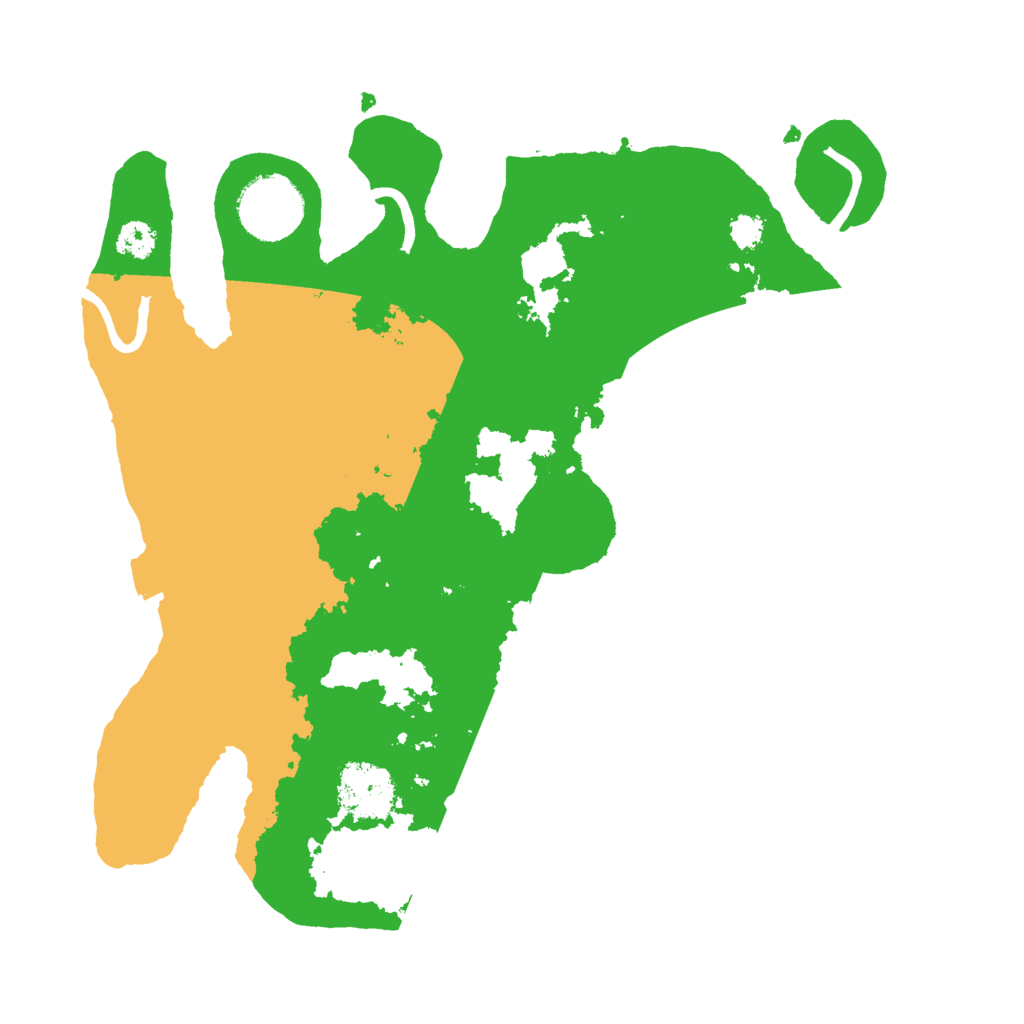 Biome Rust Map: Procedural Map, Size: 2800, Seed: 177223