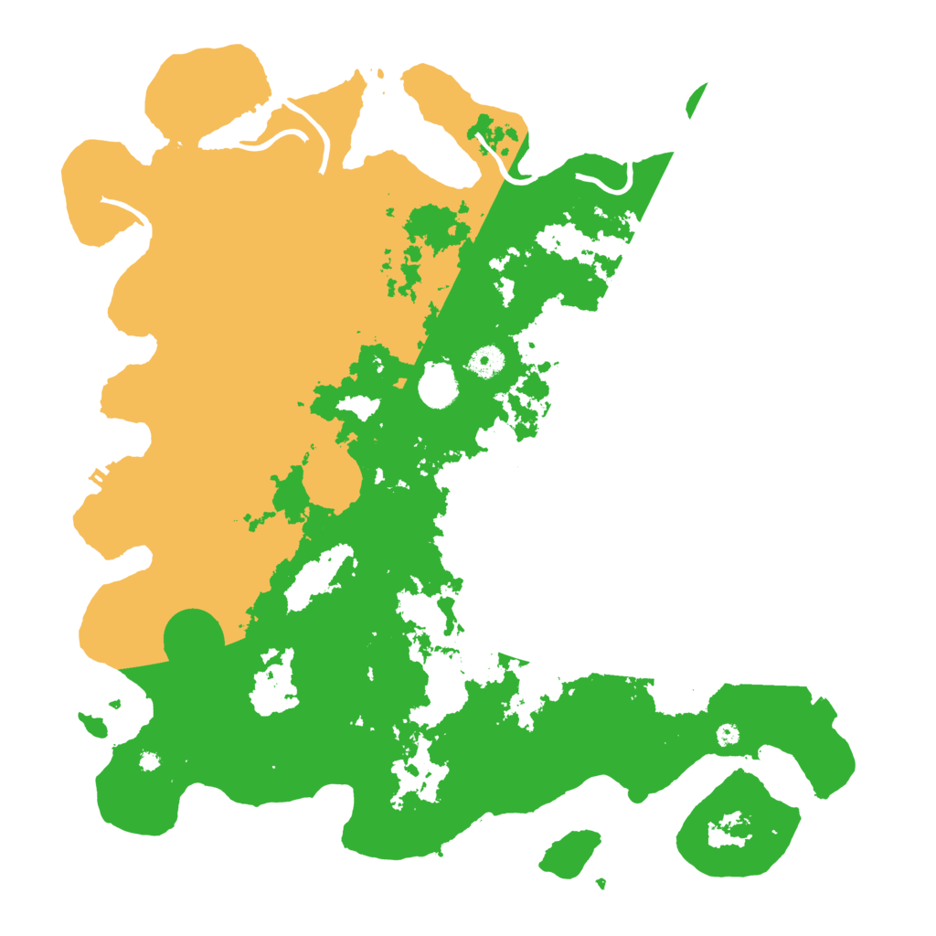 Biome Rust Map: Procedural Map, Size: 4250, Seed: 461273935