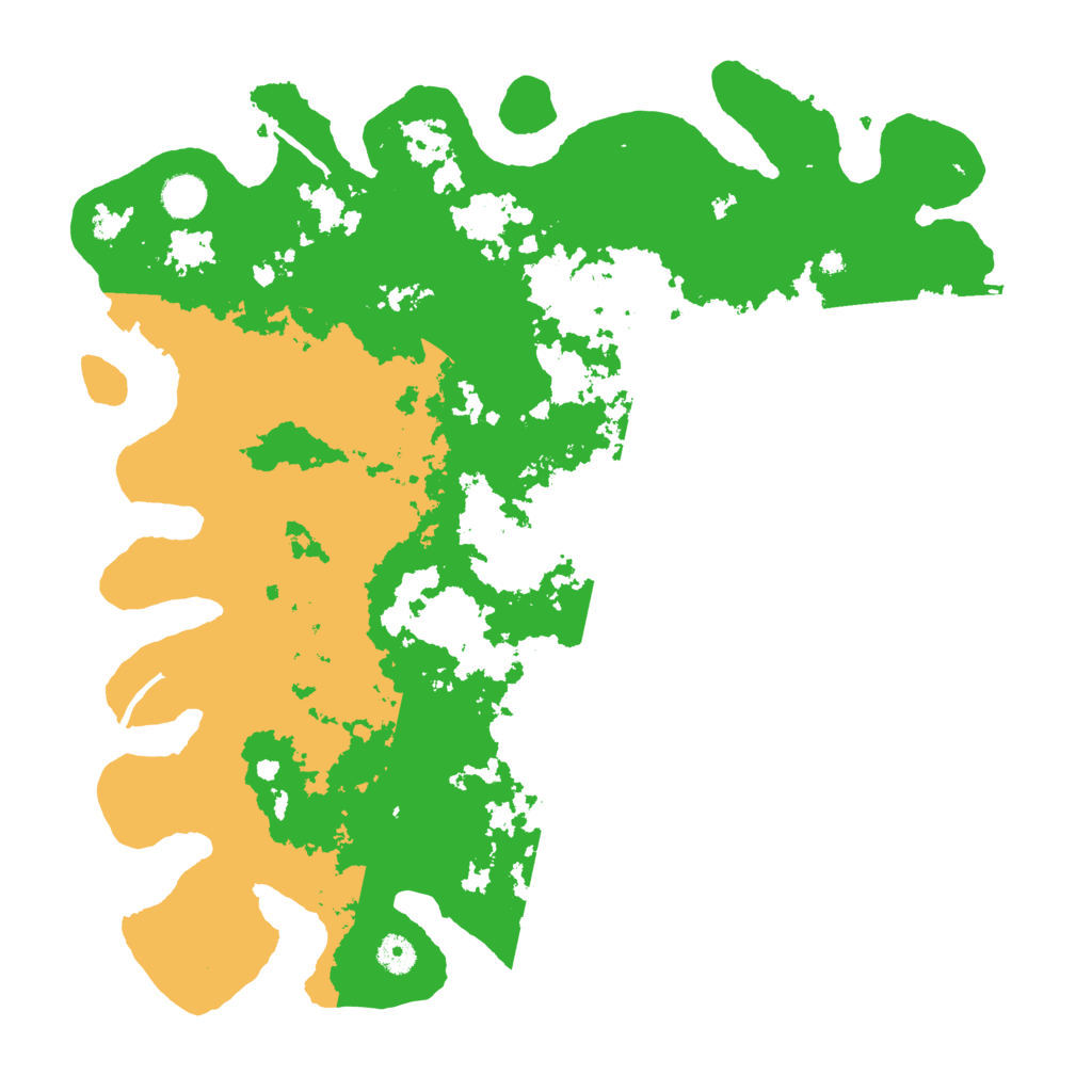 Biome Rust Map: Procedural Map, Size: 4300, Seed: 2123475