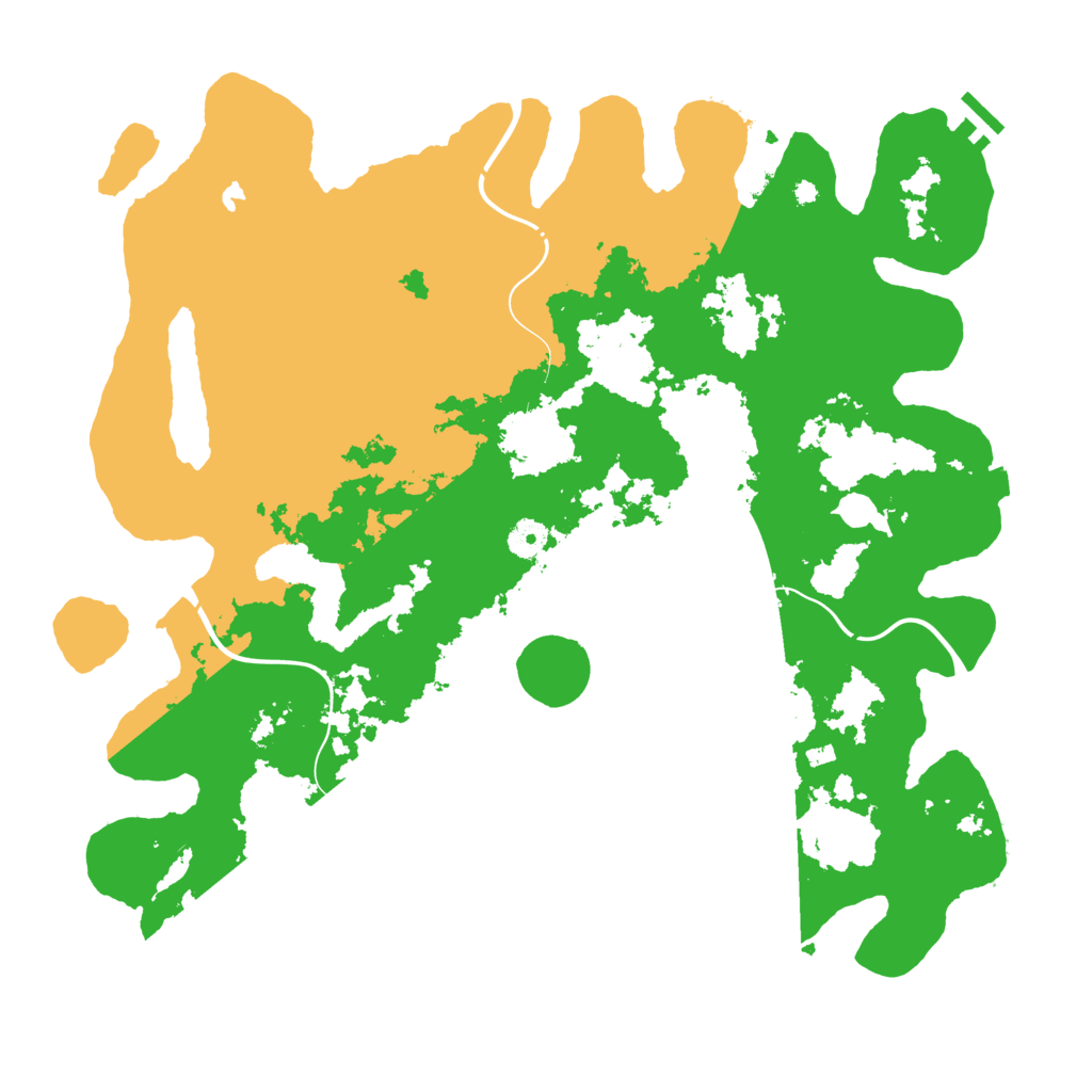 Biome Rust Map: Procedural Map, Size: 4250, Seed: 377724755