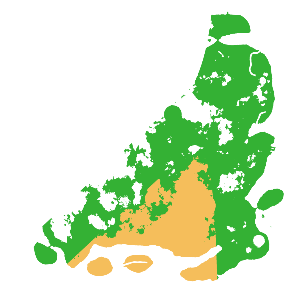Biome Rust Map: Procedural Map, Size: 4500, Seed: 1468924629