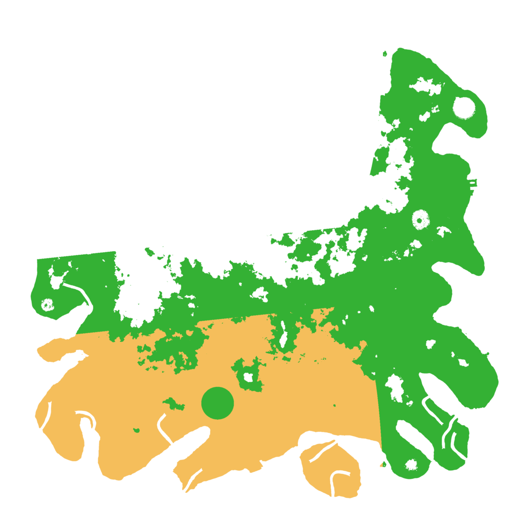 Biome Rust Map: Procedural Map, Size: 4250, Seed: 1393391685