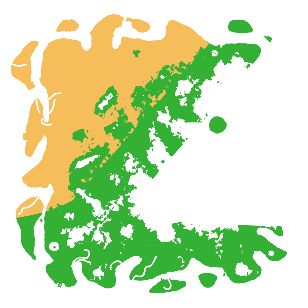 Biome Rust Map: Procedural Map, Size: 5000, Seed: 41653656