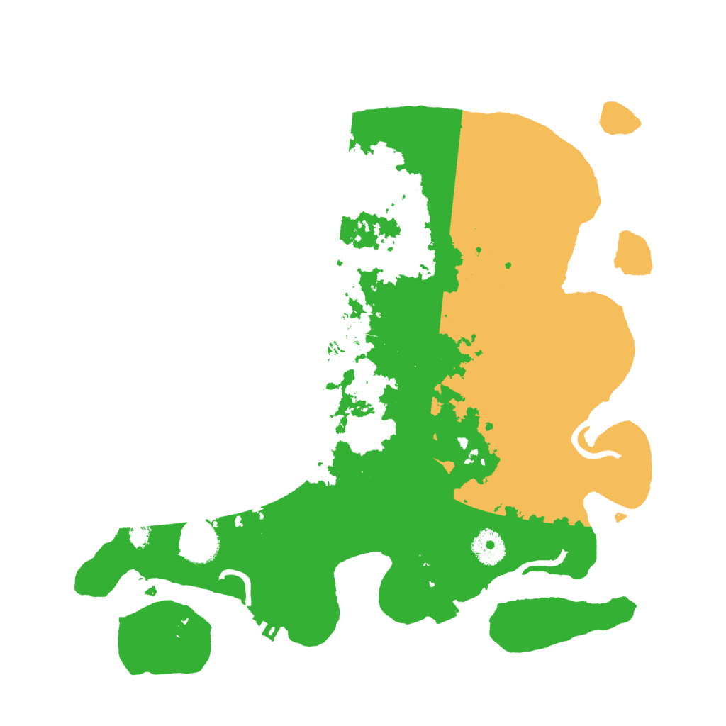 Biome Rust Map: Procedural Map, Size: 3270, Seed: 32584