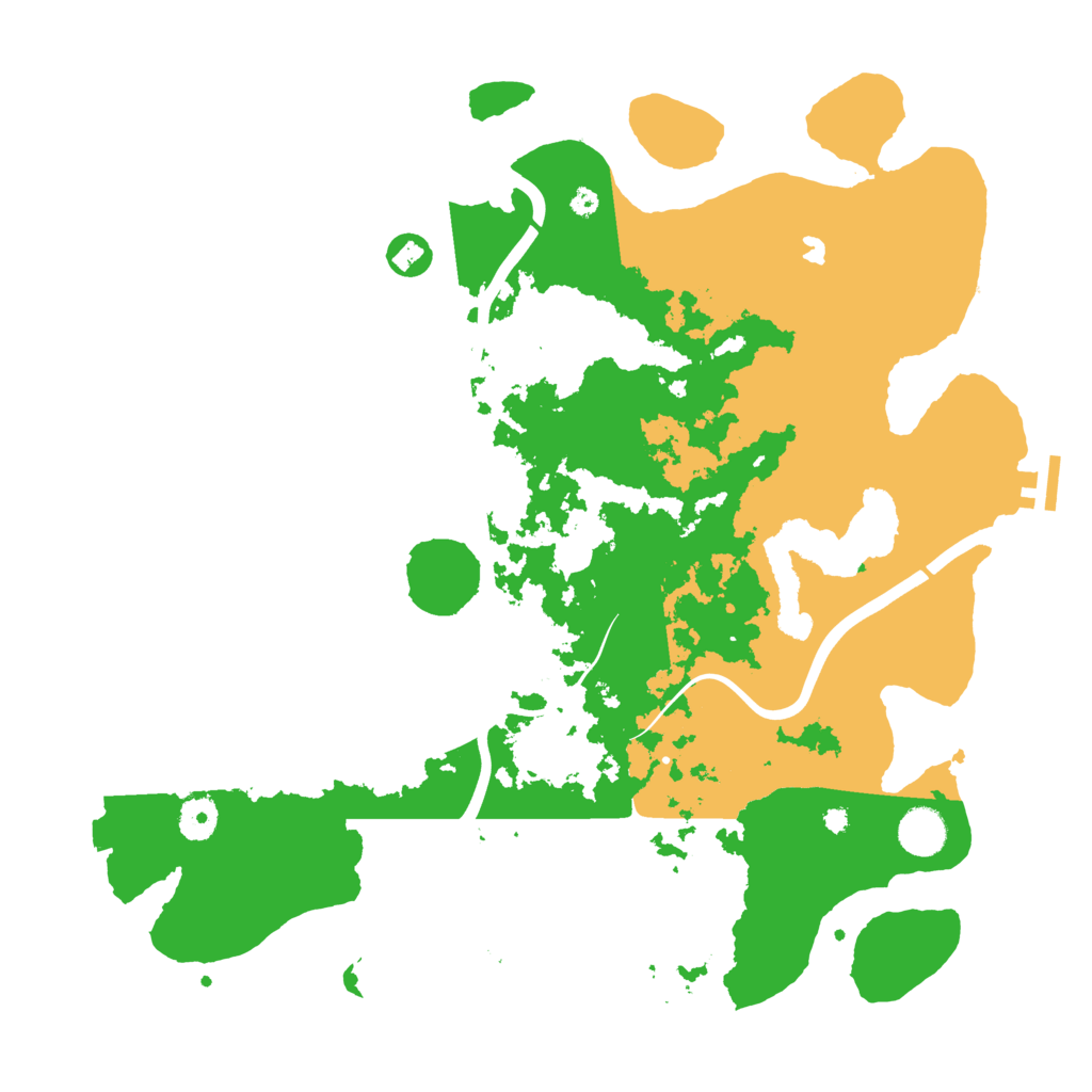 Biome Rust Map: Procedural Map, Size: 4000, Seed: 1947676653
