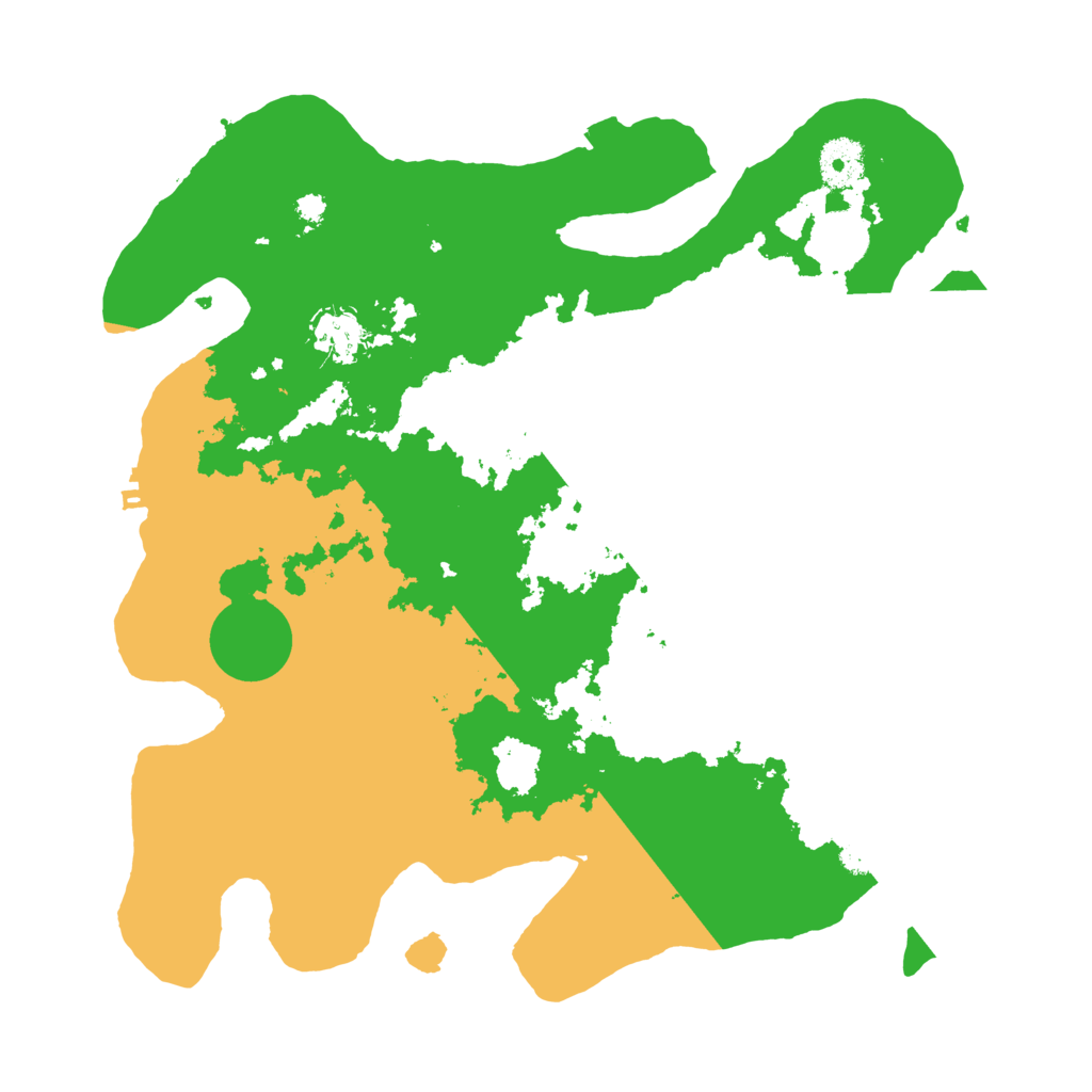 Biome Rust Map: Procedural Map, Size: 3500, Seed: 2098271980