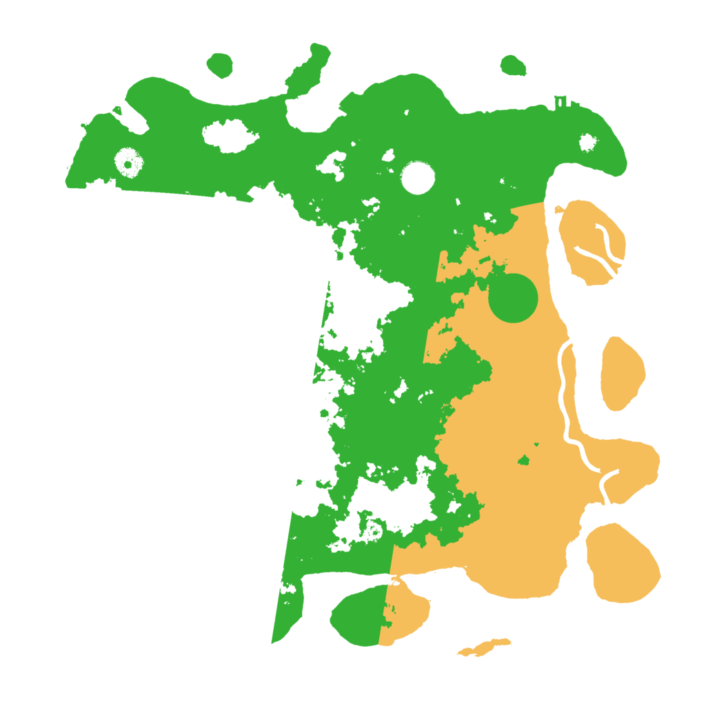 Biome Rust Map: Procedural Map, Size: 3750, Seed: 1629098029