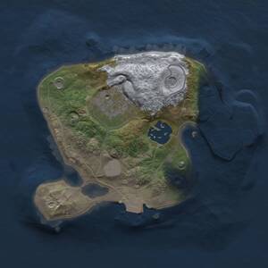 Thumbnail Rust Map: Procedural Map, Size: 1812, Seed: 1514415666, 5 Monuments
