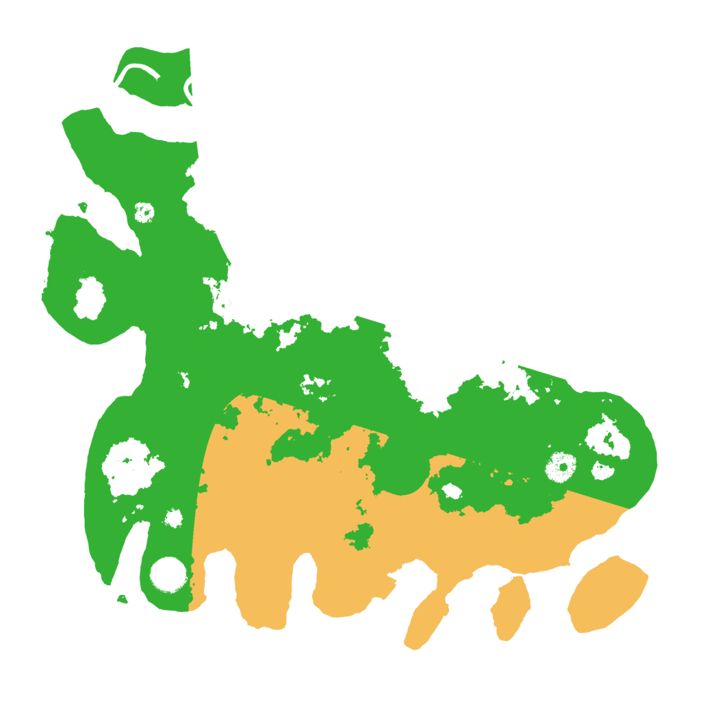 Biome Rust Map: Procedural Map, Size: 3500, Seed: 865712073