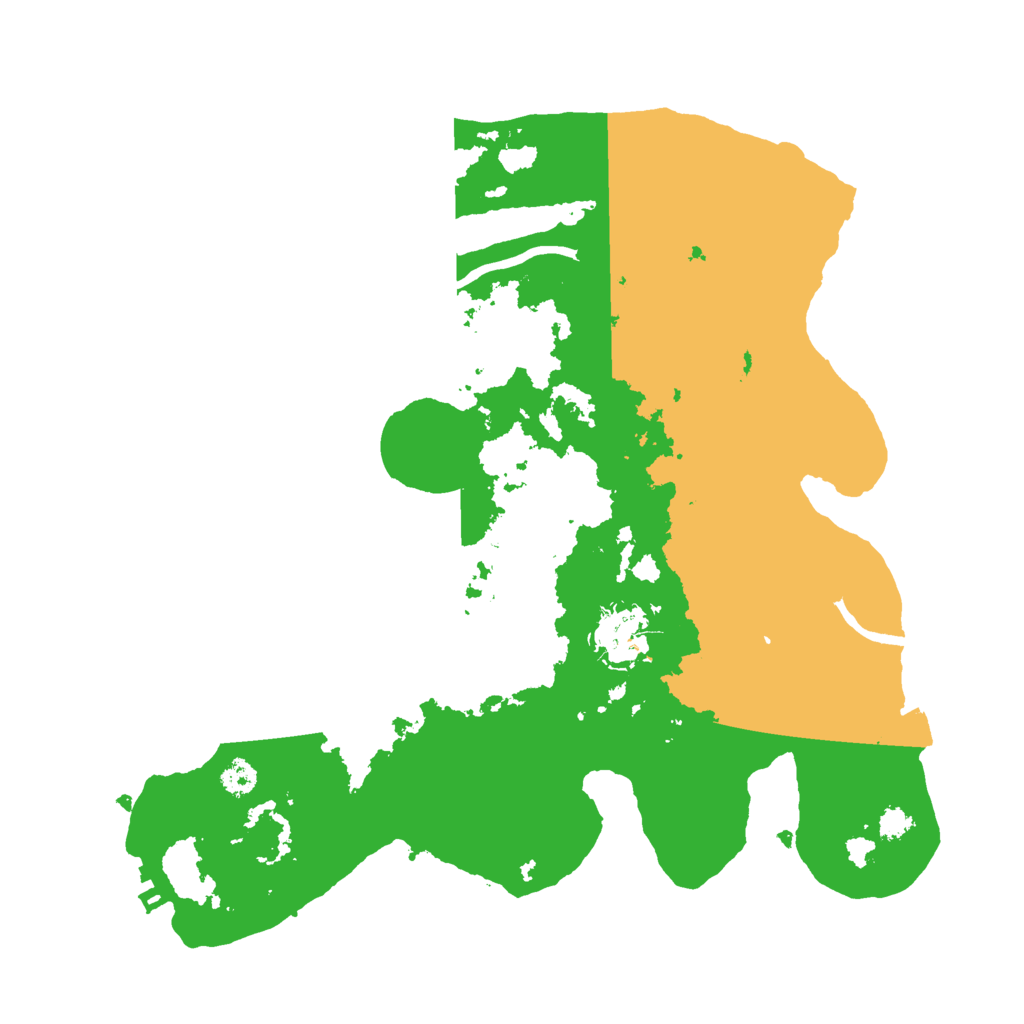 Biome Rust Map: Procedural Map, Size: 3000, Seed: 4215