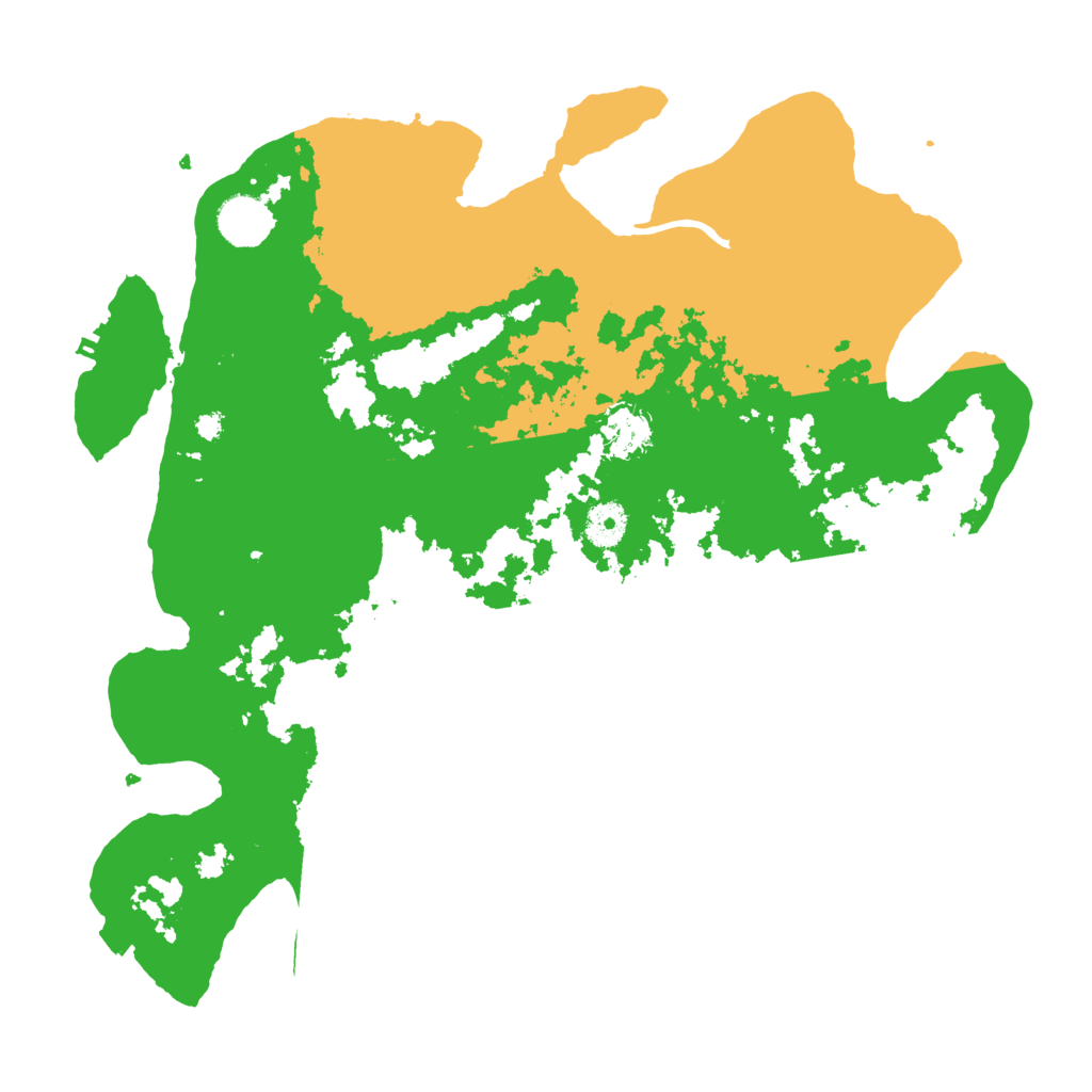 Biome Rust Map: Procedural Map, Size: 3800, Seed: 342789254