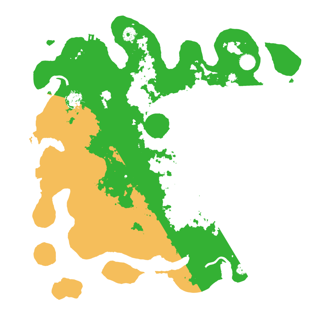 Biome Rust Map: Procedural Map, Size: 3500, Seed: 467492825