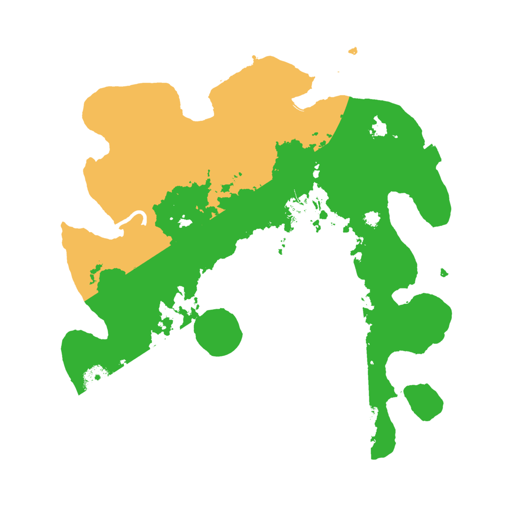 Biome Rust Map: Procedural Map, Size: 3000, Seed: 723633253