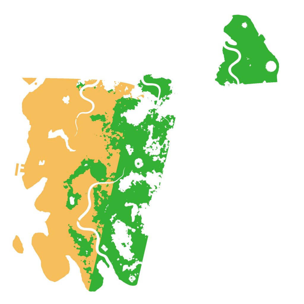 Biome Rust Map: Procedural Map, Size: 5000, Seed: 1032988540