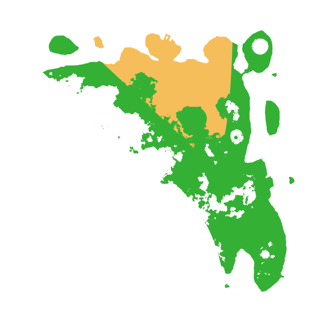 Biome Rust Map: Procedural Map, Size: 3500, Seed: 634831