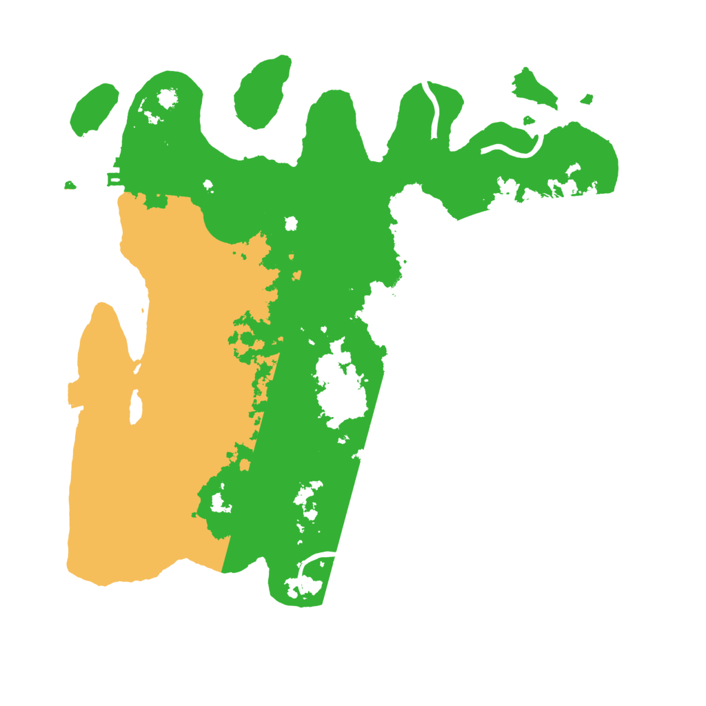 Biome Rust Map: Procedural Map, Size: 3250, Seed: 111234